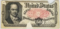 1875 50 CENT FRACTIONAL CURRENCY