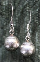 STERLING DANGLE EARRINGS