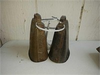 2 Vintage Cow Bells