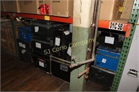 Lot of show displays and trunks