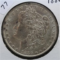 1886 MORGAN DOLLAR UNC