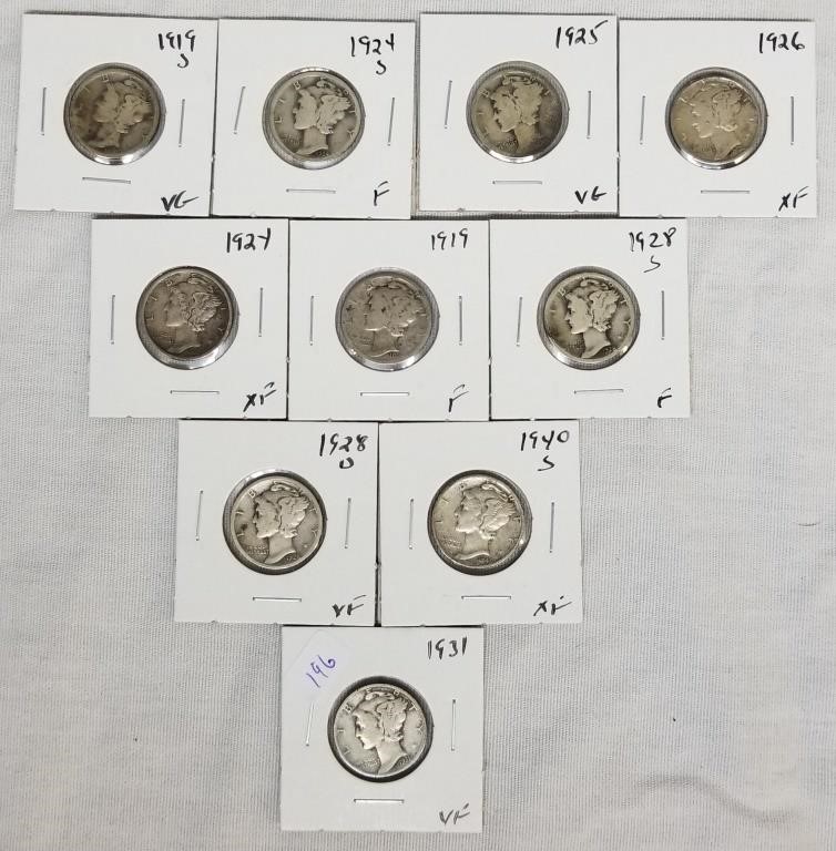 Multiple Estate Gold & Silver Coins & Jewelry
