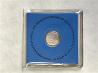 Mini commemorative coin from Apollo 14.