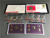 1987 Uncirculated Coin Sets & 1988 Mint Proof Set