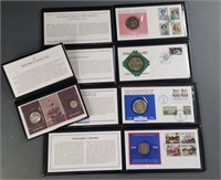 Group of coin first day covers.