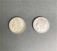 2  $1 1884-1886 Morgan's
