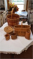 Decorative Baskets, Basket with Lid