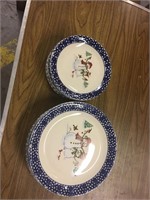 15 Christmas plates