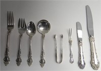 74 PCS. STERLING SILVER FLATWARE BY REED & BARTON