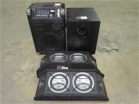 Speakers and Subwoofer-