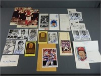 Baseball Hall of Fame Autographs and Stars