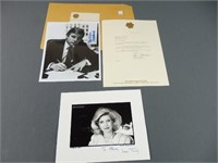 Donald and Ivana Trump Autographed Photos