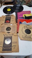 10" Records; Victor, MGM, DECCA, Brunswick, Mercur