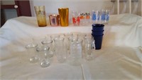 Vintage Glassware, Jelly Glasses, Bascal, Color