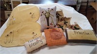 Handcrafted Décor; Burlap Bags; Pillows; Placemats