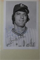 9, MLB Milwaukee Brewers/Evv Triplets Autographs
