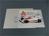 Mario Andretti Autographed Photo