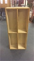 Wood storage box or shelf 21 inches wide 40 tall