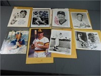 Large amount of Baseball Players Autographed Photo