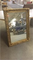 Ornate framed mirror 30” x 42”