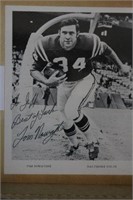 6, NFL Baltimore Colts Autographed 8x10  Pics