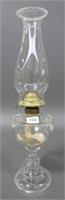 PATENDED 1872 OIL LAMP - 16"