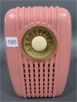 WESTINGHOUSE MODEL 501 RADIO - PINK