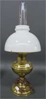 ALADDIN BRASS OIL LAMP - ELECTRIFIED - 24"