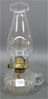 BULLS EYE FINGER OIL LAMP - 11"