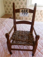 Child's antique chair