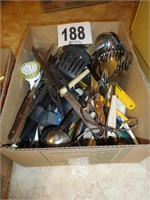 Box of utensils