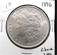 1896 MORGAN DOLLAR CHOICE BU