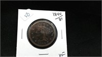 1844/81 LARGE CENT  VF