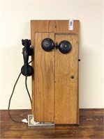 Vintage Dan Mac Hansworth wall phone by Kellogg