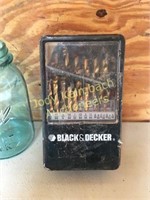 Black N Decker drill bit set