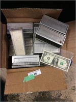 Box full of Airequipt automatic slide magazines