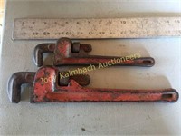 10" & 14" import pipe wrenches