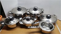 Bavaria Stainless Steel Pot Set