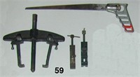 Lot: Millers Falls No. 525 keyhole saw &c.