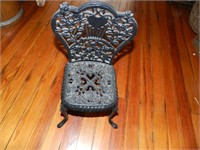 Miniature Cast Iron Chair