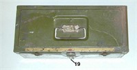 CLIMAX metal tool box with one removable tray &c.