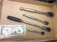 Lot of gearwrench socket wrenches