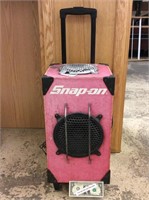 Snap On multimedia player/speaker