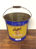 Vintage bestyet brand metal pail Minneapolis