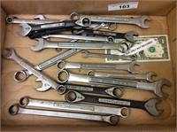 Lot of craftsman reversible wrenches