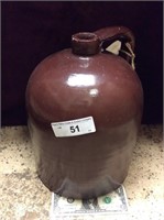 Vintage brown jug nice condition