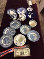 Assorted lot of china, made in Finland, England,
