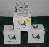 Crystal Skull Shot Glasses (3)