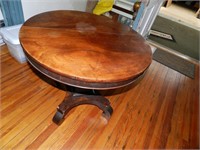 Early Wooden Round Table