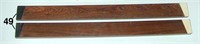 Pair of zircote (Mexican Rosewood) winding sticks